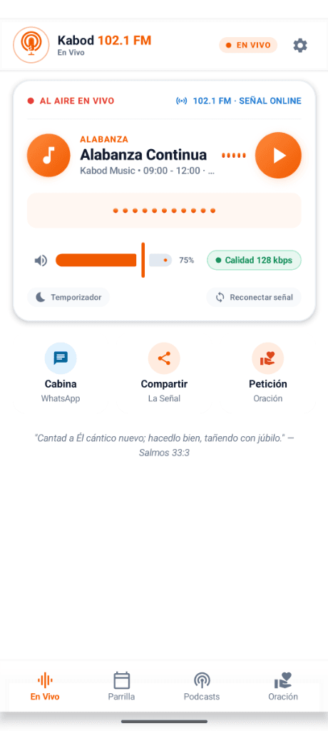 Radio Kabod 102.1 FM App
